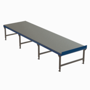 heavy-duty roller conveyor for pallets