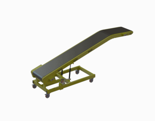 Our most popular van loading conveyor