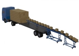 High-rise container unloader