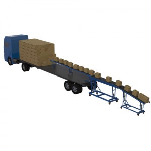High-rise container unloader