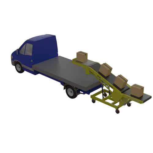 Vehicle Loader & Unloader Conveyor - Fixed Gravity – Ocon Conveyors