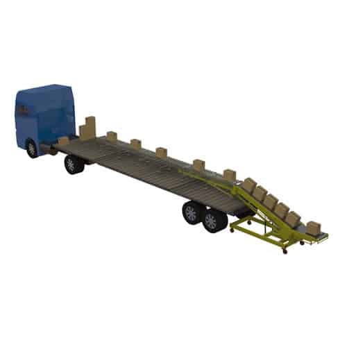 Extendable vehicle conveyor