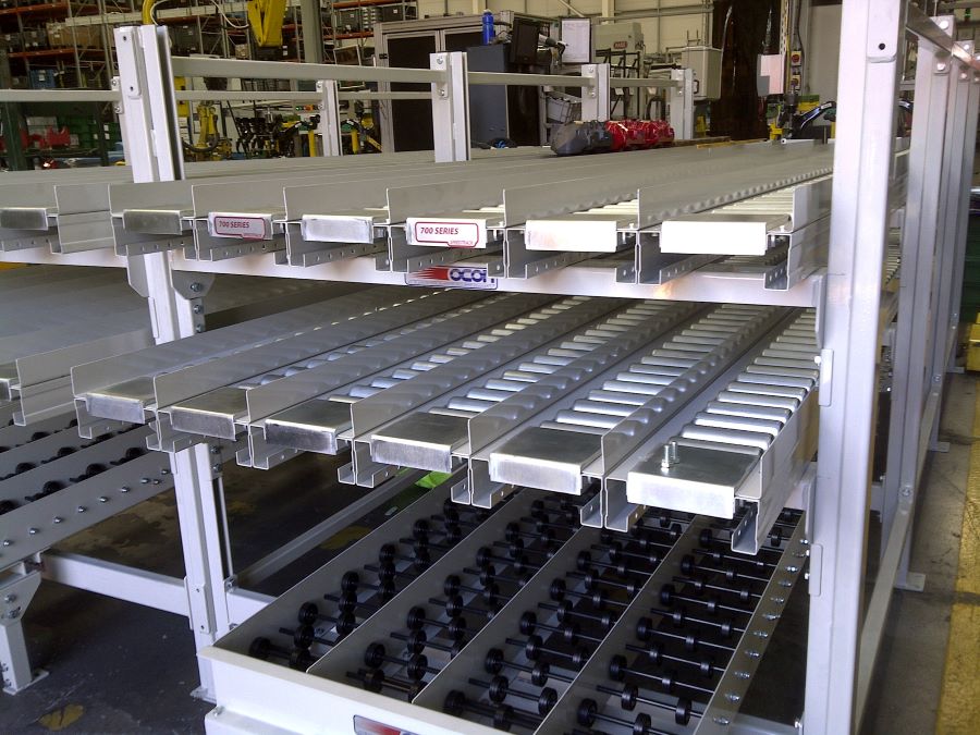 large range of powered and gravity roller conveyors